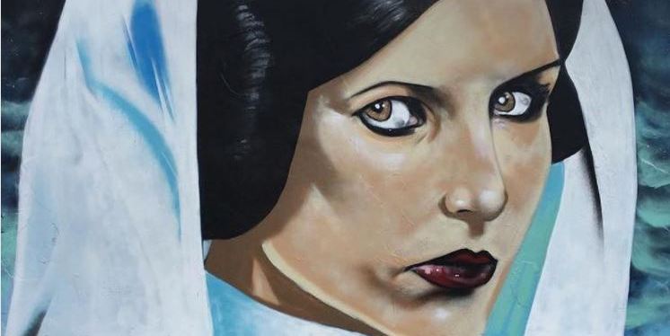 A New Hope – Shannon Boyd’s painting of Carrie&nbsp;Fisher