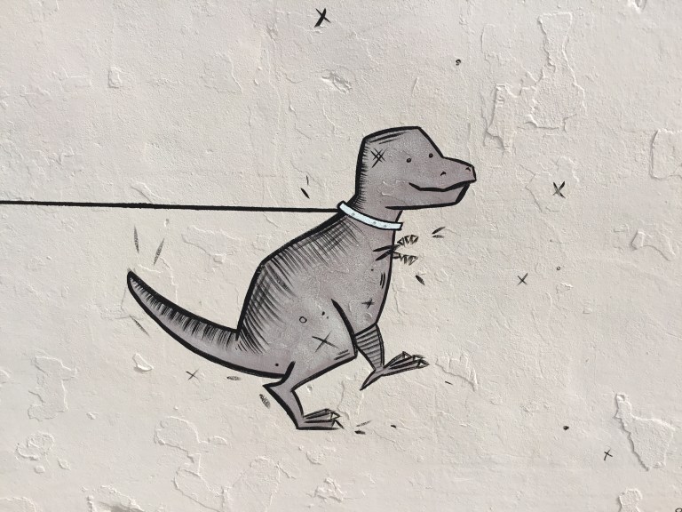 2017 - Katie Shriner - Walking Rex - Dinosaur Detail