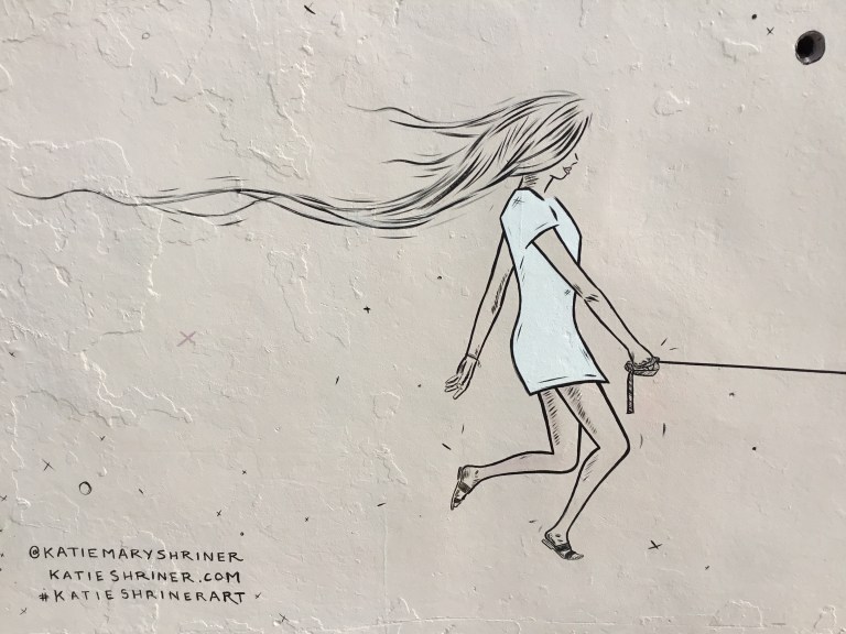 2017 - Katie Shriner - Walking Rex - Girl Detail