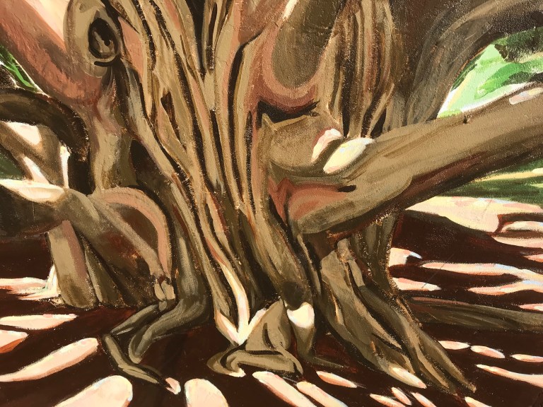 2017 - Margherita Sanguineti - Moreton Bay Fig Tree - Detail 2