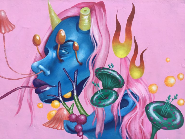 2018 - Zeke's Lunchbox - Dissect - Detail Face and Trumpets