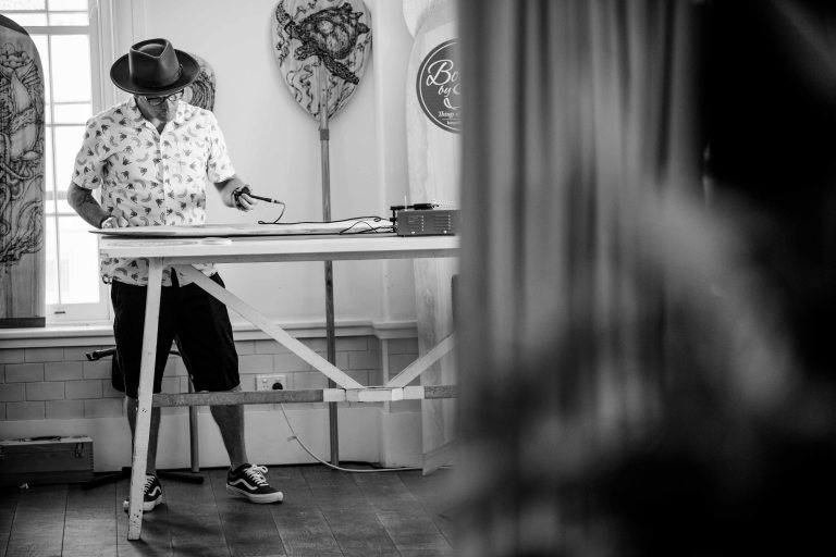 Bound By Sea - Artist in Studio