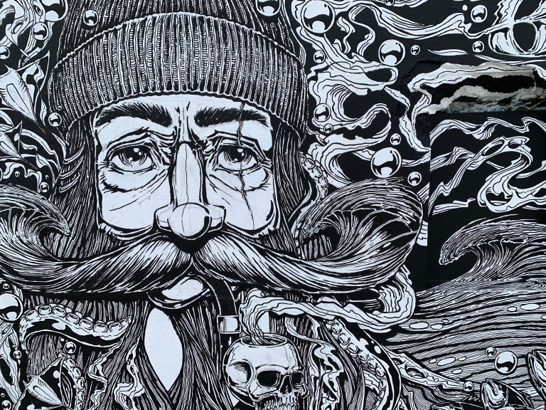 2020 - The Captain - Bound By Sea - Face Detail